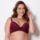 Sutiã Plus Size Confortável Com Bojo Alça Reforçada Lingerie Neutro Básico