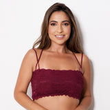 Top Cropped Strappy Faixa