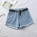 Shorts Jeans com Cinto