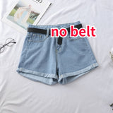 Shorts Jeans com Cinto