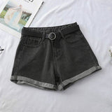 Shorts Jeans com Cinto