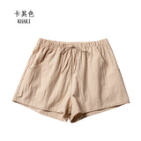 Shorts de Linho Casual