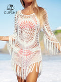 Saída de Praia CUPSHE Crochet