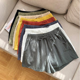 Shorts de Linho Casual